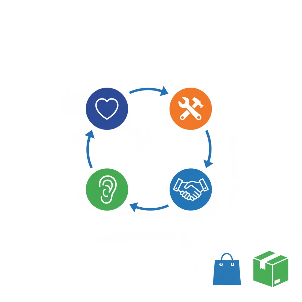 CARE response framework for e-commerce reviews