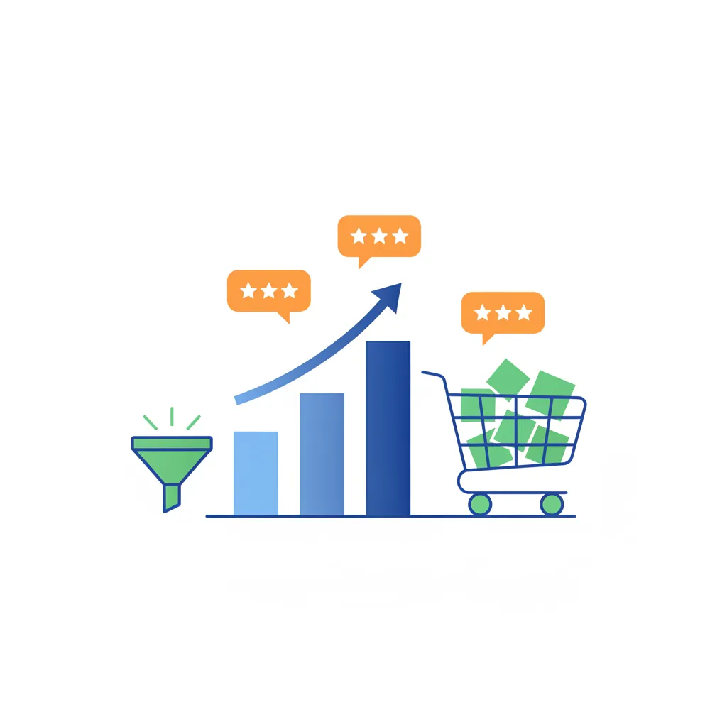 Impact of review responses on e-commerce conversions