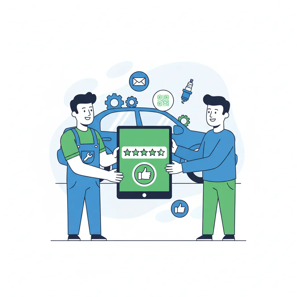 Strategies to get reviews for auto repair shops