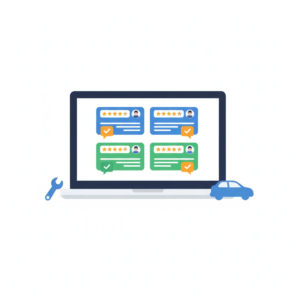 Responding to customer reviews for auto repair